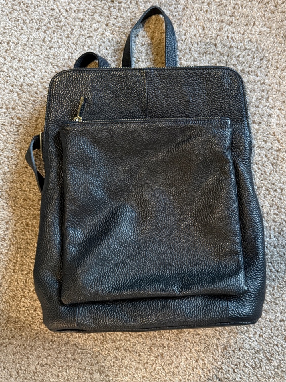 Unica Firenze Italian Leather Convertable Backpack